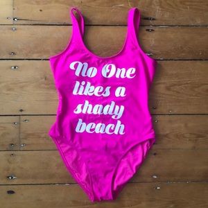 One-Piece Bathing Suit